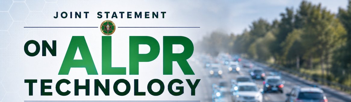 (08/25/26): Joint Statement on ALPR Technology