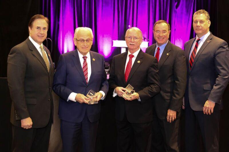 Congressman Bill Pascrell, Congressman John Rutherford, Sheriff Michael Bouchard, Sheriff Grady Judd, and Sheriff Peter Koutoujian