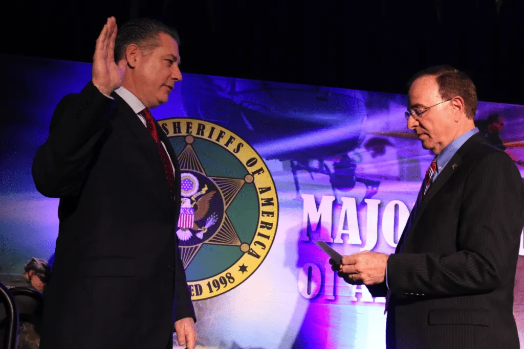 Sheriff Koutoujian Sworn In As Vice President of MCSA 2019 at the Winter Conference