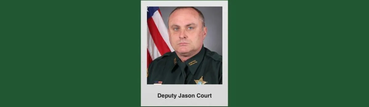 Sarasota County Mourns The Death Of Deputy Jason Court