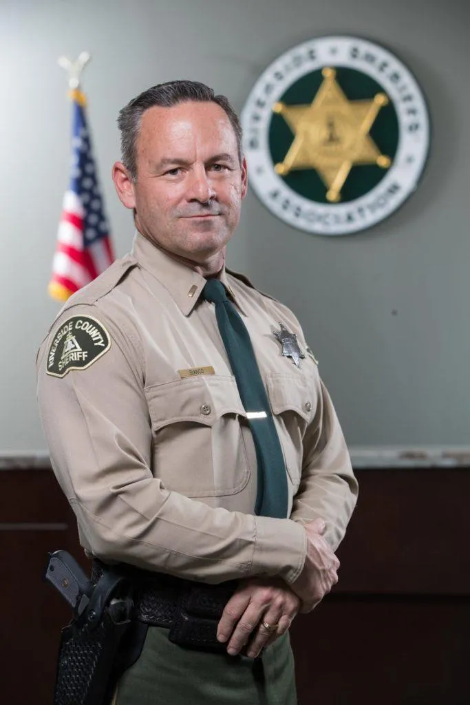 Sheriff-Coroner Chad Bianco, Riverside County, California