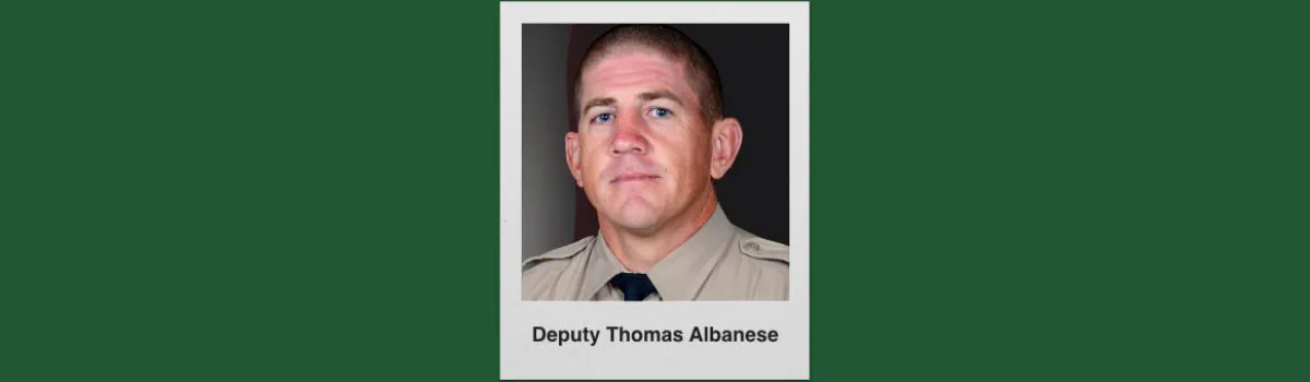 LA County Sheriff’s Motorcycle Deputy Thomas Albanese Killed In Crash